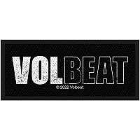 Volbeat tkaná nášivka PES 100x30 mm, Logo