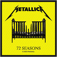 Metallica nášivka 100 x 100 mm, 72 Seasons