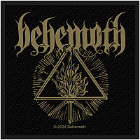 Behemoth tkaná nášivka PES 100x100 mm, The Satanist