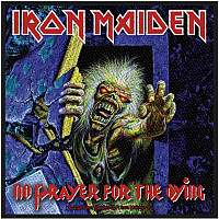 Iron Maiden nášivka PES 100 x100mm, No Prayer For the Dying