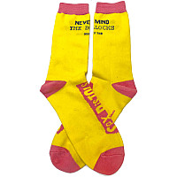 Sex Pistols ponožky, NMTB Yellow, unisex - velikost 7 - 11 (41 - 45)