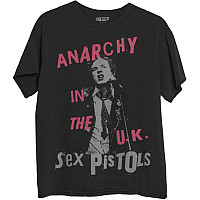 Sex Pistols tričko, Anarchy in the UK Black, pánské