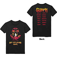 Sum 41 tričko, Out For Blood BP Black, pánské