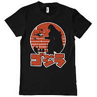 Godzilla tričko, Japanese Logo Black, pánské