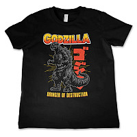 Godzilla tričko, Bringe Of Destruction Kids Black, dětské