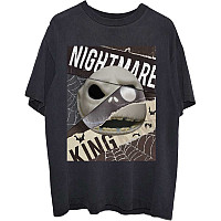 The Nightmare Before Christmas tričko, Nightmare Skull Black, pánské