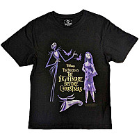 The Nightmare Before Christmas tričko, Purple Characters V.2 Black, pánské