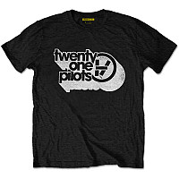 Twenty One Pilots tričko, Vessel Vintage Black, pánské