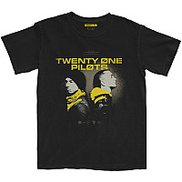 Twenty One Pilots tričko, Back To Back Black, pánské