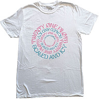 Twenty One Pilots tričko, Circular White, pánské
