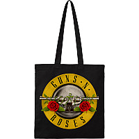 Guns N Roses nákupní taška 420x10x370 mm, Roses Logo Organic Cotton Black