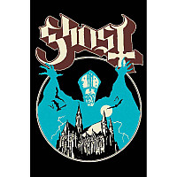 Ghost textilní banner PES 70cm x 106cm, Opus Eponymous
