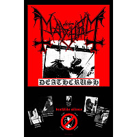 Mayhem textilní banner 70cm x 106cm, Deathcrush