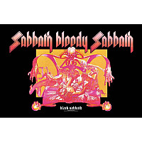 Black Sabbath textilní banner PES 70cm x 106cm, Sabbath Bloody Sabbath