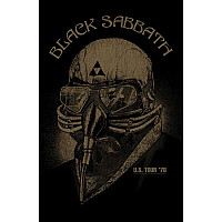 Black Sabbath textilní banner 68cm x 106cm, US Tour '78