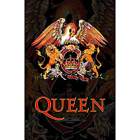 Queen textilní banner 70cm x 106cm, Crest