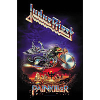 Judas Priest textilní banner PES 70cm x 106cm, Painkiller