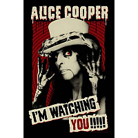 Alice Cooper textilní banner PES 70cm x 106cm, I'm Watching You