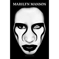 Marilyn Manson textilní banner 68cm x 106cm, Deviant Face