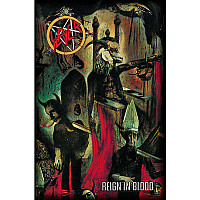 Slayer textilní banner 68cm x 106cm, Reign In Blood