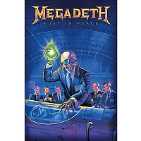 Megadeth textilní banner 70cm x 106cm, Rust In Peace