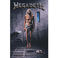 Megadeth textilní banner 70cm x 106cm, Countdown To Extinction