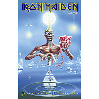 Iron Maiden textilní banner 70cm x 106cm, Seventh Son