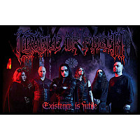 Cradle Of Filth textilní banner PES 70cm x 106cm, Existence Is Futile