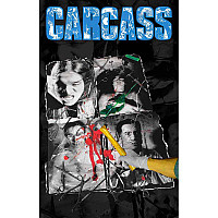 Carcass textilní banner PES 70cm x 106cm, Necroticism