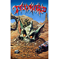 Tankard textilní banner PES 70cm x 106cm, Stone Cold Sober