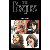 The Beatles textilní banner 70cm x 106cm, Let It Be