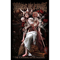 Cradle Of Filth textilní banner PES 70cm x 106cm, Screaming Of The Valkyries