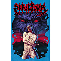 Sepultura textilní banner PES 70cm x 106cm, Schizophrenia