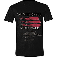 Hra o trůny tričko, Winterfell Full Circle, pánské
