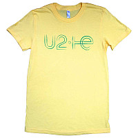 U2 tričko, Brazil Logo Babydoll Yellow, dámské