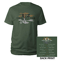 U2 tričko, Joshua Tree Logo 2017 BP Green, pánské