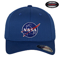 NASA kšiltovka, NASA Insignia Flexfit Blue, unisex