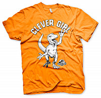 Jurský Park tričko, Clever Girl Orange , pánské