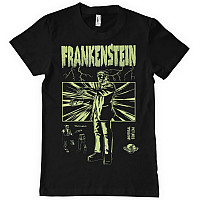 Frankenstein tričko, Retro Black, pánské