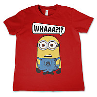 Despicable Me tričko, Whaaa?!? Kids Red, dětské