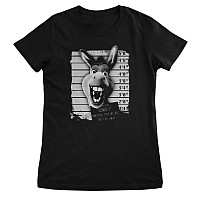 Shrek tričko, Donkey MugShot Girly Black, dámské