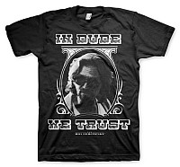 Big Lebowski tričko, In Dude We Trust Black, pánské