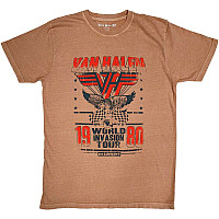 Van Halen tričko, World Invasion Pink Eco Friendly, pánské