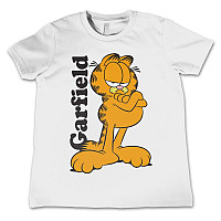 Garfield tričko, Garfield White, dětské