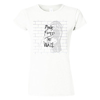 Pink Floyd tričko, The Wall Girly White, dámské