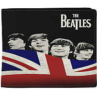 The Beatles peněženka PU 11 x 10 x 1 cm, Let It Be Flag Black