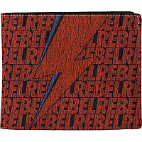 David Bowie peněženka PU 11 x 10 x 1 cm, Rebel Rebel Red