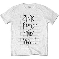 Pink Floyd tričko, The Wall Wall & Logo, pánské