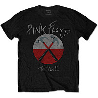 Pink Floyd tričko, The Wall Hammers Logo Black, pánské