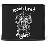 Motorhead peněženka PU 11 x 10 x 1 cm, England Black
